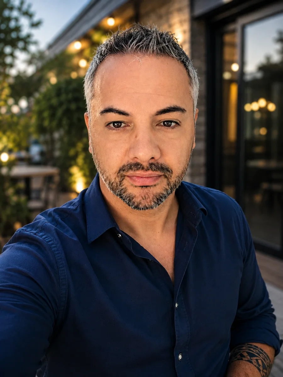 Portrait de Samuel Berger, développeur web et fondateur de WebRG